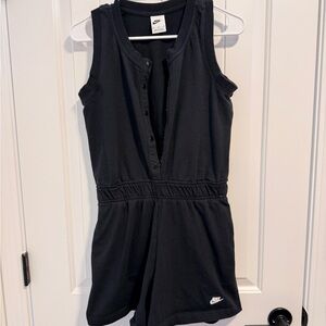 Nike Kids Black Sleeveless Romper
